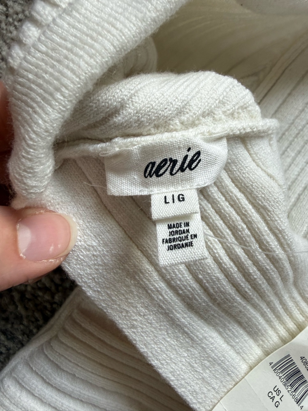 Aerie Reversible Sweater Cropped Top - Picture 3 of 10